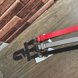 3 PAIRS OF BELT